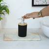 Soap Dispenser - Bamboo And Plastic - Assorted - Single Piece Online