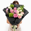 Gift Soft Serenity Flower Bouquet