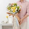 Shop Soft Sunshine Floral Bouquet for Dad