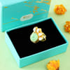Shop Solar Druzy Semi-precious Stone with Baroque Pearl Handmade Ring
