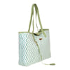 Gift Sophisticated Canvas Reversible Tote Bag - Mint Green