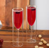 Sophisticated Hand-Blown Champagne Glass - Set Of 2 Online