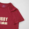 Shop Sorry I'm Taken Mens T-shirt - Maroon