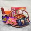 Sparkling Apple Juice & Loacker Chocolate Treats Gift Basket