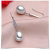 Shop Sparkling CZ And Lustrous Pearl Earrings