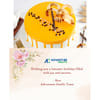 Special Butterscotch Cake and Birthday greeting card - Handels