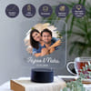 Gift Special Memory Personalized LED Lamp For Valentine's Day