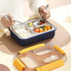 Gift Spill-Proof 3 Grid Lunch Box - Assorted - Single Piece