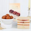 Spiritual Rakhis And Sweets Hamper Online