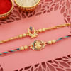 Gift Spirituality Set of 2 Rakhi Hamper