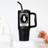 Spooky Chic Personalized Halloween Tumbler With Straw Online