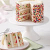 Gift Sprinkly Rainbow Cake