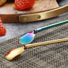 Buy Stainless Steel Straw Spoon - Assorted - Set Of 4