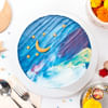 Gift Starry Delight Karwa Chauth Cake(1 Kg)