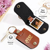 Gift Stay Calm Personalized Photo Keychain