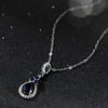 Buy Sterling Silver Sapphire Pendant