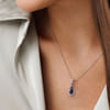 Shop Sterling Silver Sapphire Pendant