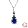 Sterling Silver Sapphire Pendant Online