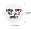 Gift Stickers Roll - Thank You Label - Set Of 500