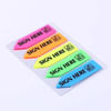 Gift Sticky Notes - Sign Here - Set Of 5 - Neon