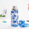 Buy Stitch And Lilo - Vaccum Bottle - Personalized - Blue