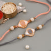 Gift Stone Rakhis With Dry Fruits
