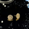 Buy Stone Studded Floral Shaped Earrings