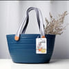 Storage Basket With Handles - Self Textured - Assorted - Single Piece Online