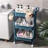 Storage Rack On Wheels - 3 Tier - Assorted - Single Piece Online