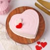 Gift Strawberry Vanilla Heart Cake