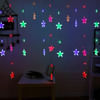Gift String Lights - Curtain - Star - Multi - 10Ft