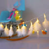 Gift String Lights - Feather - White - 2m