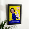 Gift Strong Woman Personalized Photo Frame
