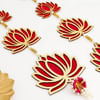 Gift Stunning Lotus Door Hanging Toran