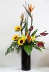 Stylish Arrangement In Tall Vase