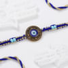 Gift Stylish Evil Eye Rakhi Gift Combo
