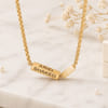 Gift Stylish Personalized Gold Pendant Necklace for Dad