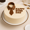 Suit And Sweet Semi-Fondant Boss Day Cake Online