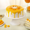 Gift Summer Delight Mango Cream Cake  (Half kg)