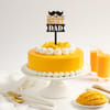 Gift Summer King Mango Cream Cake For Great Dad (1 kg)