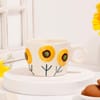 Shop Sunflower Ceramic Mug and Saucer Set