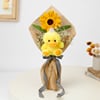 Gift Sunflower Chick Soft Toy Bouquet
