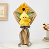 Sunflower Chick Soft Toy Bouquet
