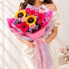 Sunlit Pink Symphony Bouquet