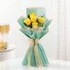 Gift Sunny Glow Yellow Roses Bouquet