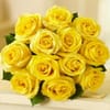 Sunshine - 12 Yellow Roses Bouquet Online