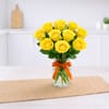 Sunshine Yellow Rose Arrangement Online