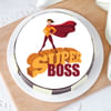 Buy Super Boss Poster Cake