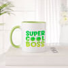 Buy Super Cool Boss - Money Plant In Personalized Mug