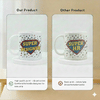 Buy Super Designer Ceramic Mug | White Coffee Mug with Comic Design | 300 ml Creative Desk Gift for Desi